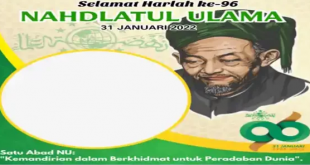 Tutorial Mudah Membuat Twibbon Harlah NU ke-96 Menggunakan Smartphonemu